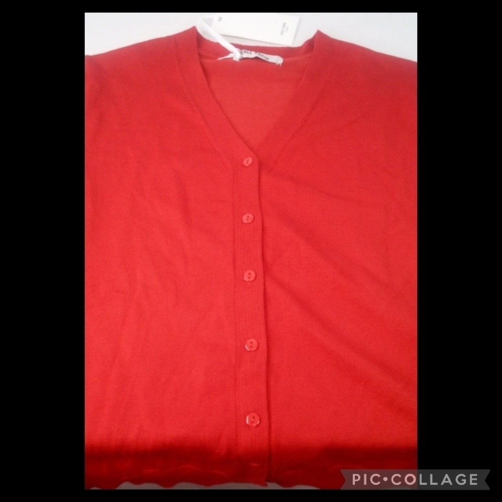 Grace Karin Red sweater - Picture 2 of 4